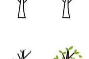 大树简笔画怎么画_大树简笔画图片大全