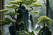 假山盆景图片大全欣赏_如何挑选精品假山盆景
