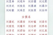 刘姓宝宝取名大全_刘姓宝宝名字怎么取