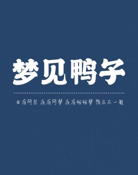 梦到一群鸭子是什么意思_梦到鸭子成群什么预兆