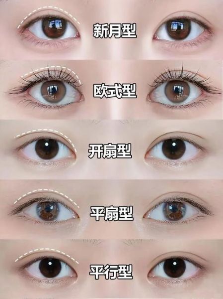 双眼皮图片大全_如何选择适合自己的双眼皮形状
