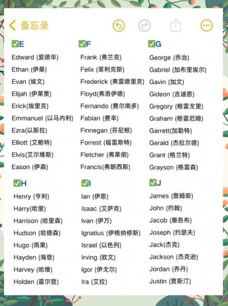 英文名男宝宝_如何取才洋气不俗套