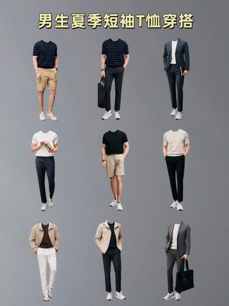 男士夏季服装搭配图片大全_怎么穿才清爽有型