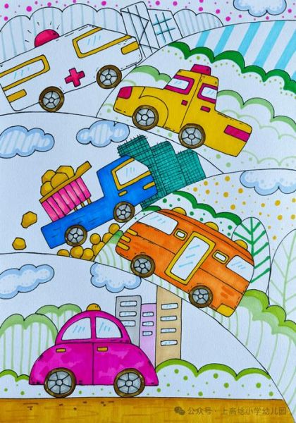 幼儿绘画作品图片大全_如何激发孩子创作灵感