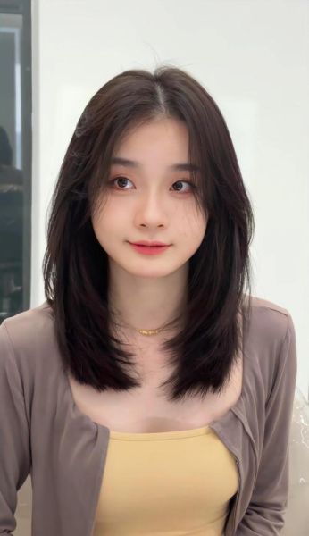 女孩发型图片大全_适合圆脸吗