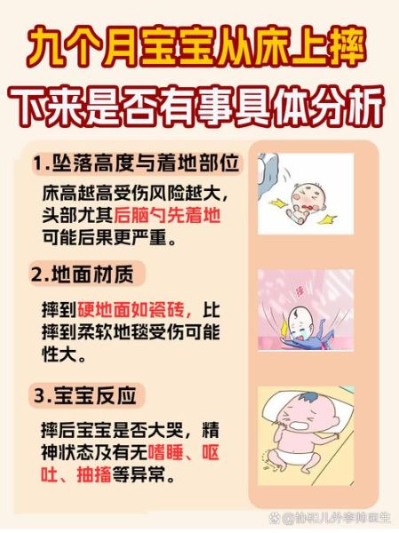 7个月宝宝从床上摔下来怎么办_如何判断是否严重