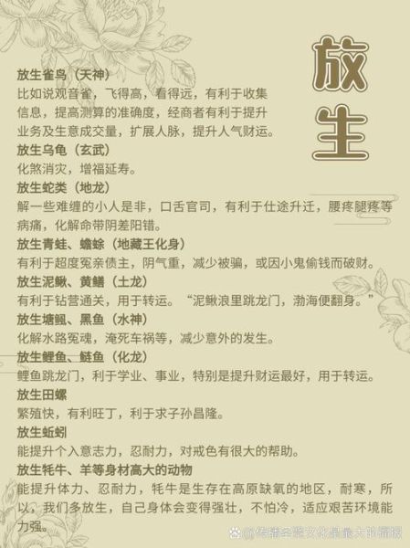 放生图片大全_如何正确放生