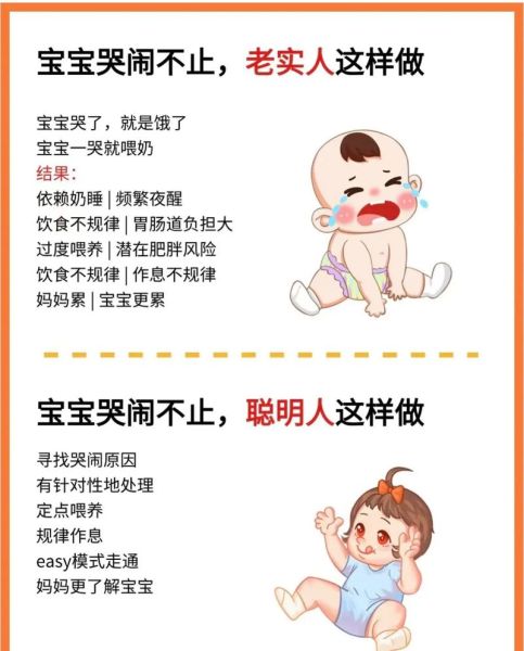 宝宝吃饱了不睡觉哭闹怎么办_新生儿夜里吃完奶不睡