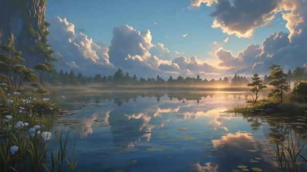 湖的图片大全哪里找_如何挑选高清湖景壁纸