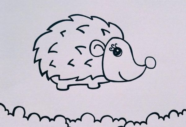 刺猬图片大全_刺猬怎么画才可爱