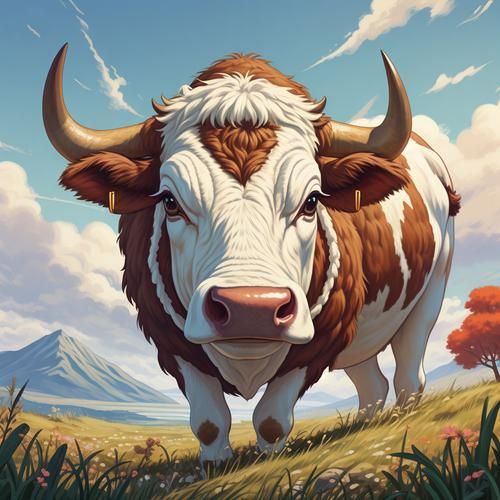 霸气牛头像图片大全_适合做头像的霸气牛图在哪找