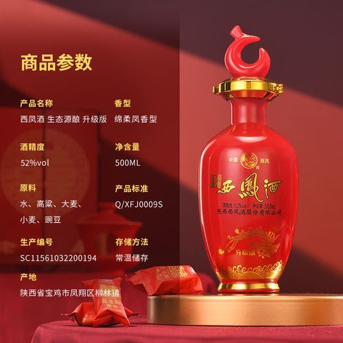 52度西凤酒价格表_52度西凤酒真假辨别