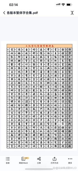 繁體字大全圖片_如何快速辨識