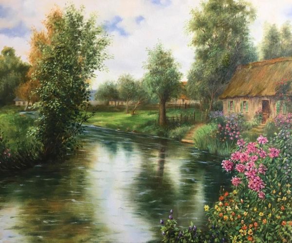 著名油画风景图片大全_如何欣赏经典风景油画