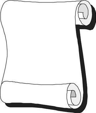 卷轴简笔画怎么画_卷轴简笔画图片大全