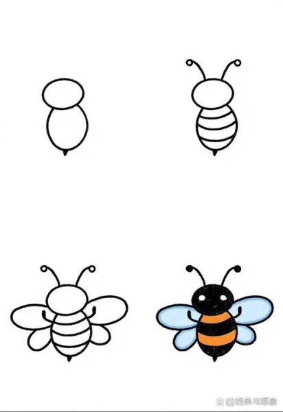 昆虫画图片大全_怎么画昆虫简单又好看