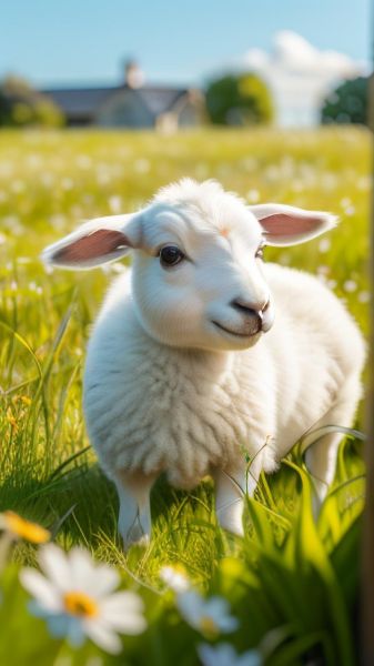 羊图片大全可爱_如何挑选高清萌图