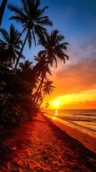 夕阳图片大全_如何拍出最美晚霞