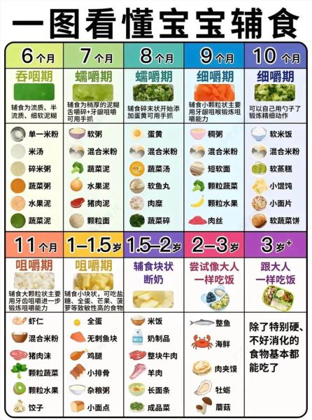 宝宝多大开始吃辅食_辅食添加时间表