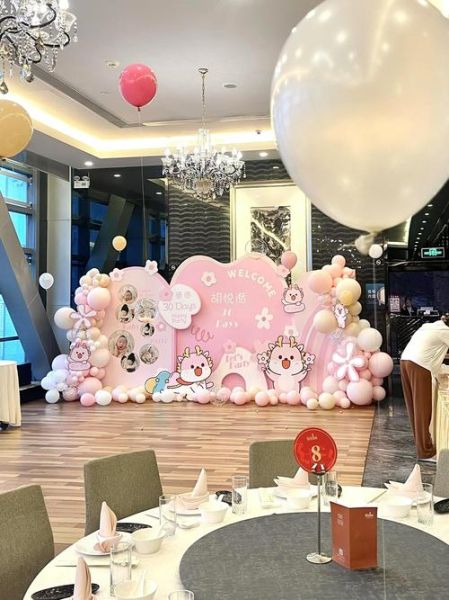 满月宴图片大全_如何布置出高颜值场景