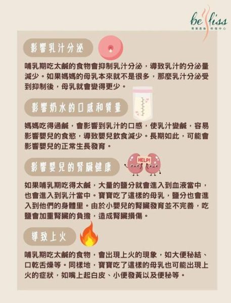 哺乳期吃咸了宝宝有什么症状_怎么补救