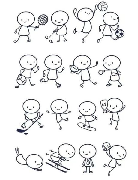 简笔画图片大全_如何教孩子画简笔画
