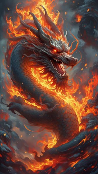 火龙长什么样_火龙图片大全高清壁纸