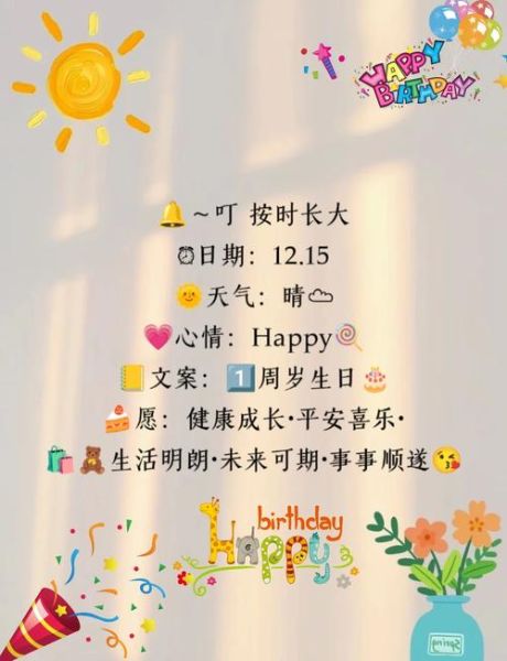 周岁宝宝祝福语怎么写_宝宝一岁生日贺词推荐