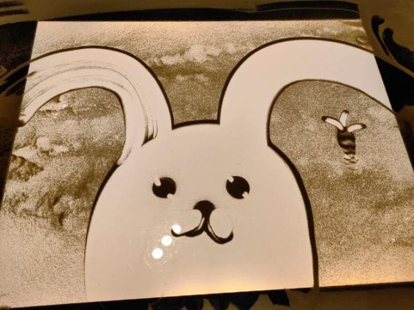 沙画图片大全_沙画怎么制作