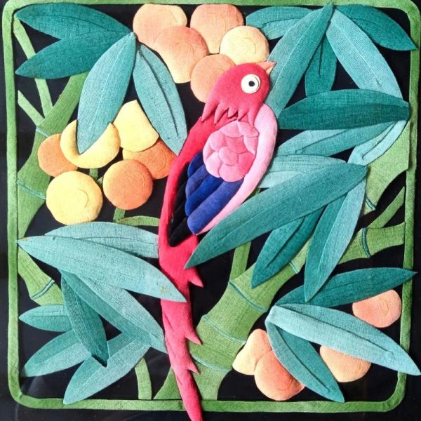 儿童布贴画图片大全简单_怎么做布贴画