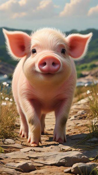 猪图片大全大图_高清可爱猪照片哪里找