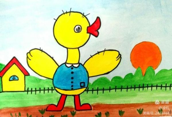 儿童简笔画大全_如何教宝宝画彩色简笔画