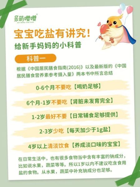 宝宝什么时候可以吃盐_婴儿吃盐过早危害