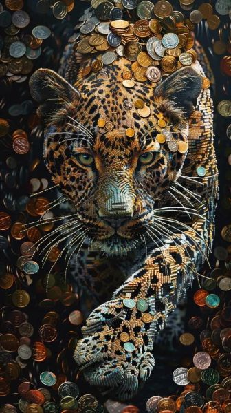 金钱豹图片大全_金钱豹高清壁纸哪里找