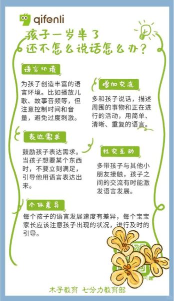 一岁半宝宝不会说话正常吗_如何引导开口