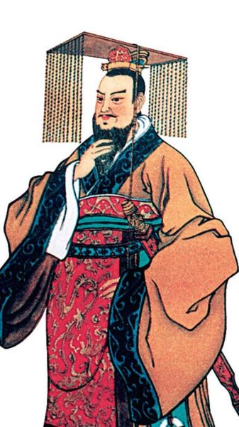 秦始皇图片大全_秦始皇真实容貌复原图