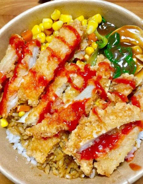鸡排饭图片大全_鸡排饭怎么做才好吃