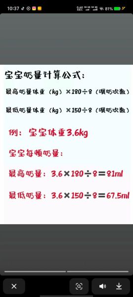 20天宝宝吃多少奶_新生儿奶量标准