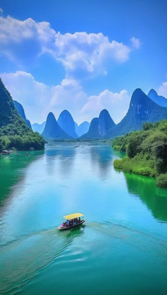 桂林山水风景图片大全_如何用手机拍出大片感