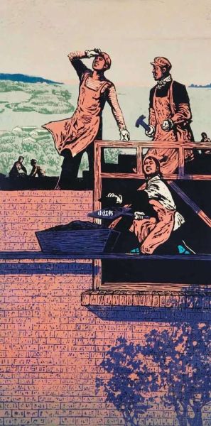 版画图片大全_版画有哪些种类