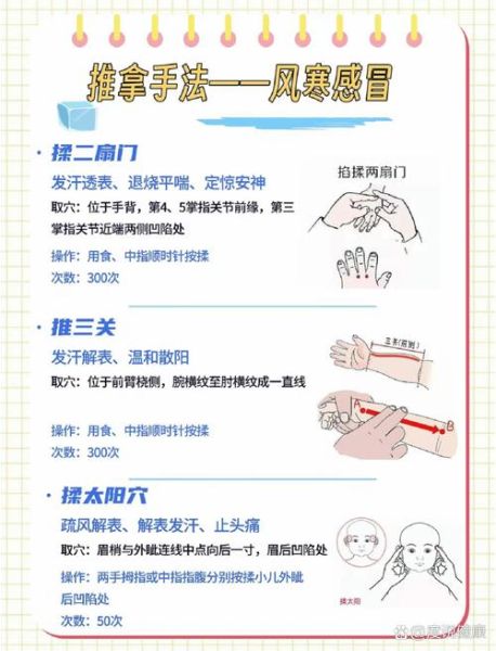 宝宝退烧推拿手法图_小儿推拿退烧步骤图解