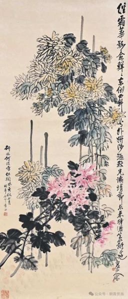 国画菊花图片大全大图_如何欣赏高清细节